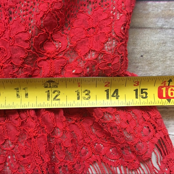 Anthropologie • Mauve Lace Peplum Blouse - Picture 5 of 8